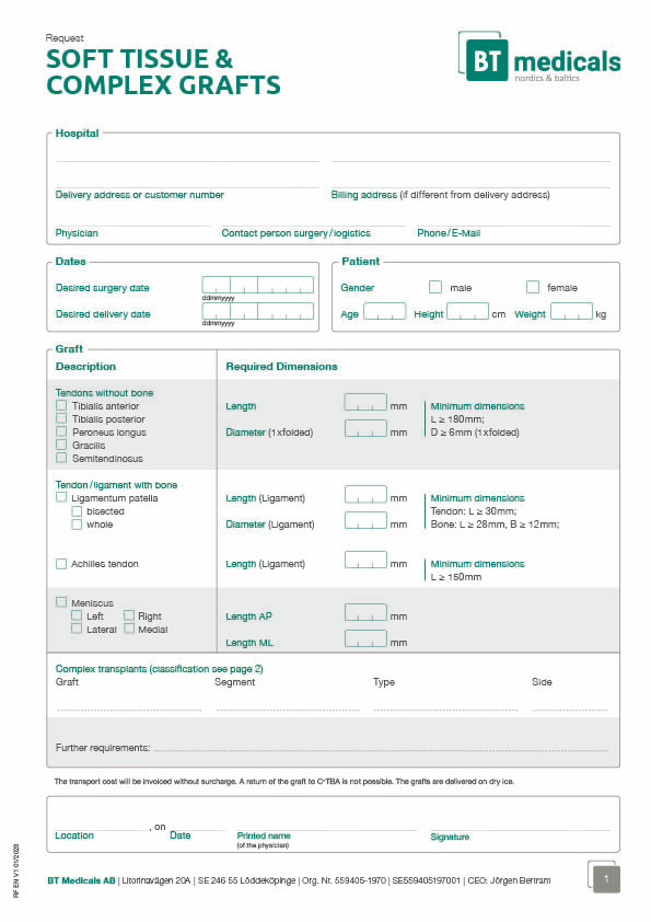 Request Form English